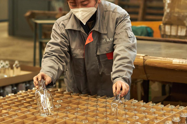 liquor glass packaging emballage en verre d'alcool