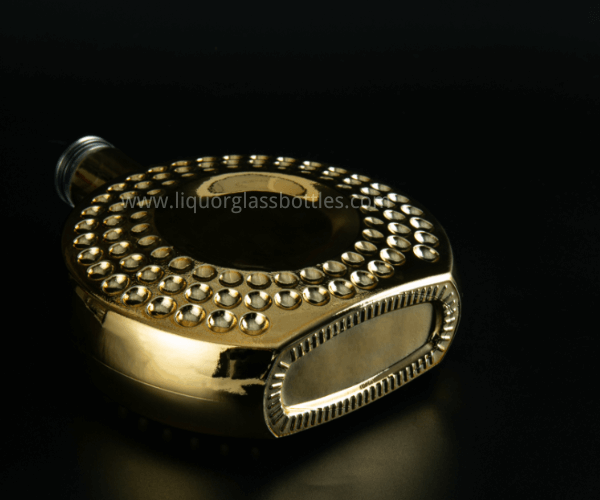 electroplating spirit bottle Bouteille spirituelle électroplatée