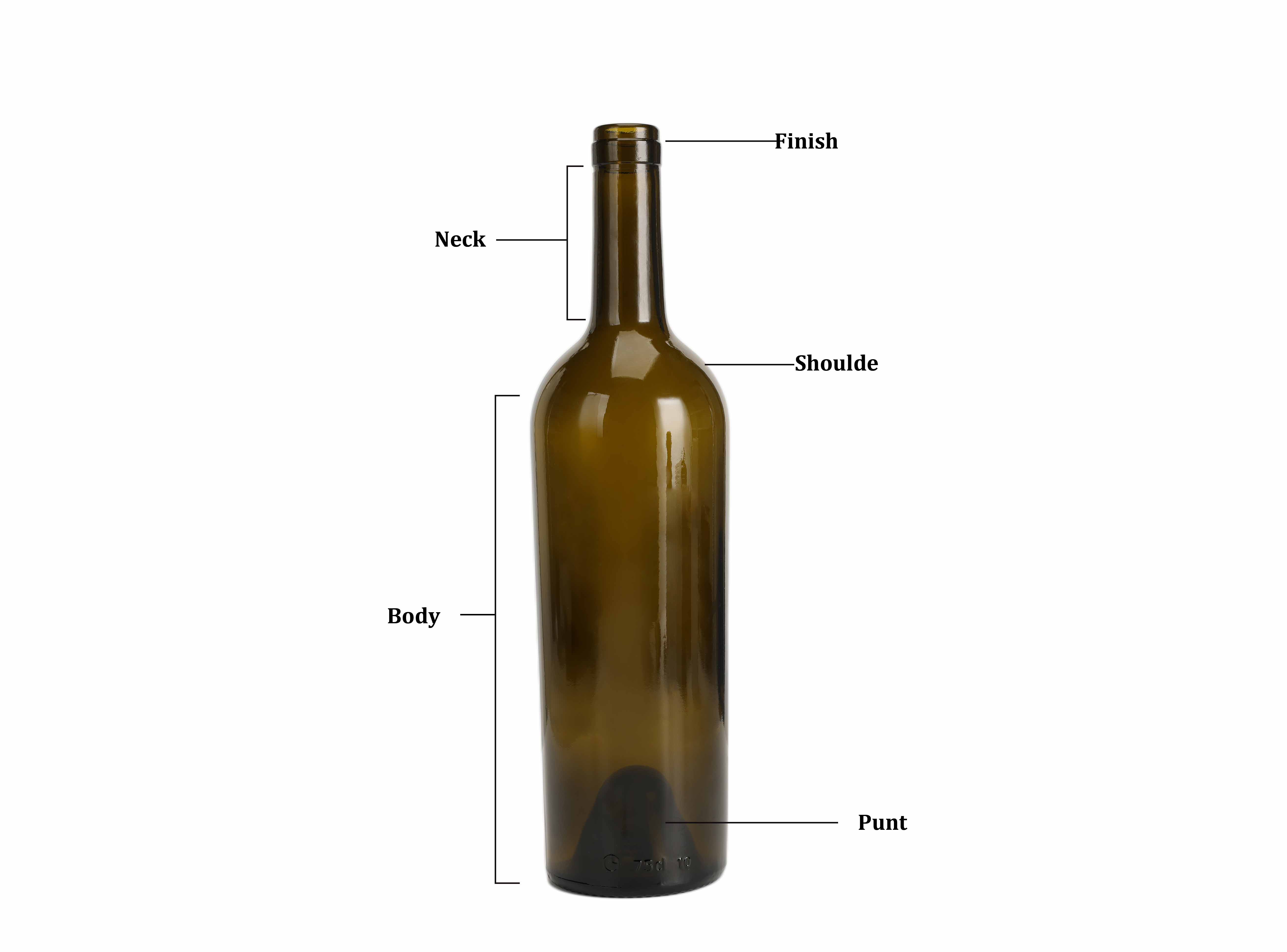wine glass bottle bouteille en verre de vin