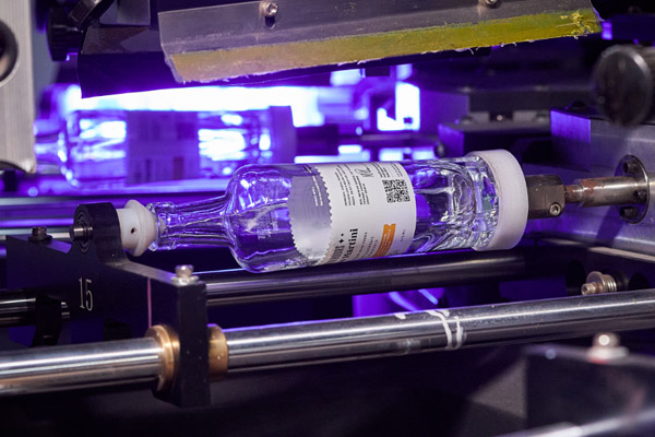 bouteille de spiritueux personnalis&eacute;e