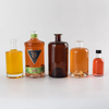 Bouteille de gin personnalisée en gros, fabricant de bouteilles en verre OEM/ODM