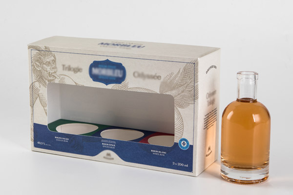 emballage de bouteille d'alcool