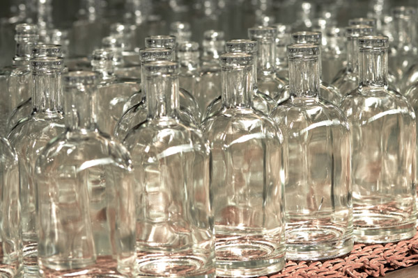 bouteille d'alcool nordique