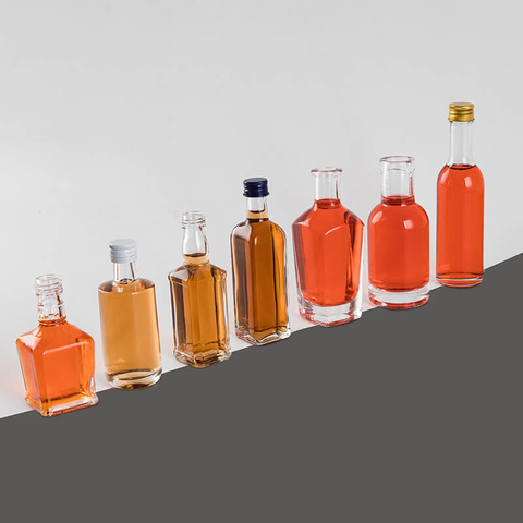 Tir miniature alcoolique de boisson alcool &eacute;chantillon de bouteilles en verre fournisseur