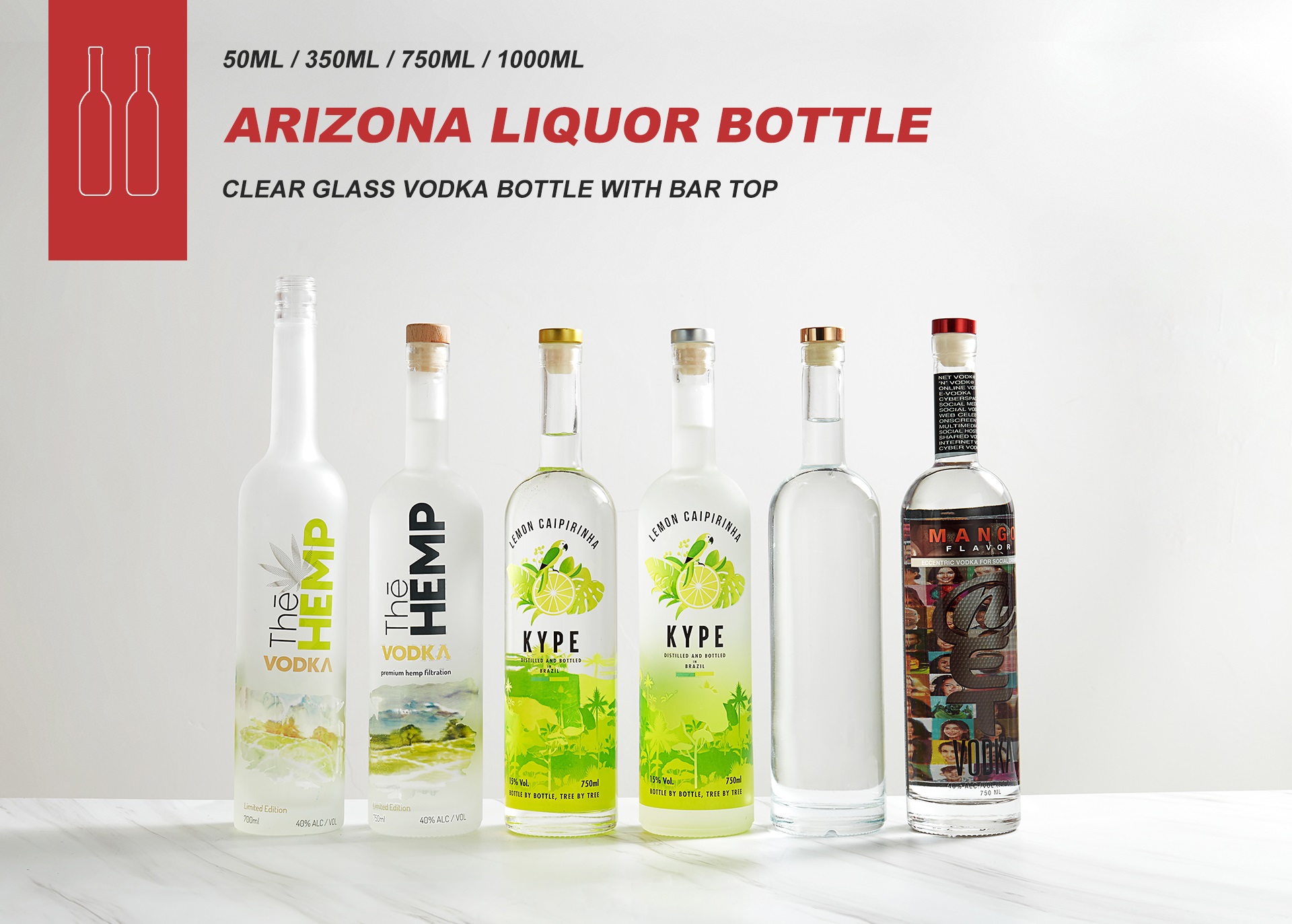 Bannière de bouteille en verre Arizona2