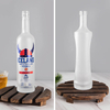 Bouteilles en verre de vodka carrées rondes 50CL 75CL 1L à vendre