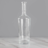 Bouteille en verre spiritueux personnalisée à long col de 75 cl avec bouchon en liège