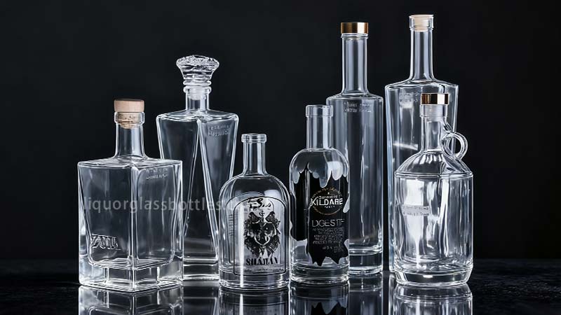 Diff&eacute;rentes tailles de bouteille de whisky-3