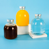 Bouteilles en verre arrondies de jus de boisson gazeuse de 350ml 500ml