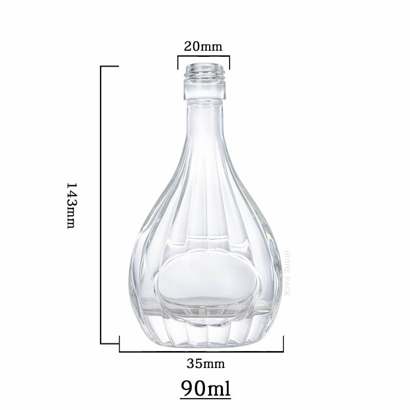 pear mini liquor bottle-capacity PEAR MINI ALQUIGNE