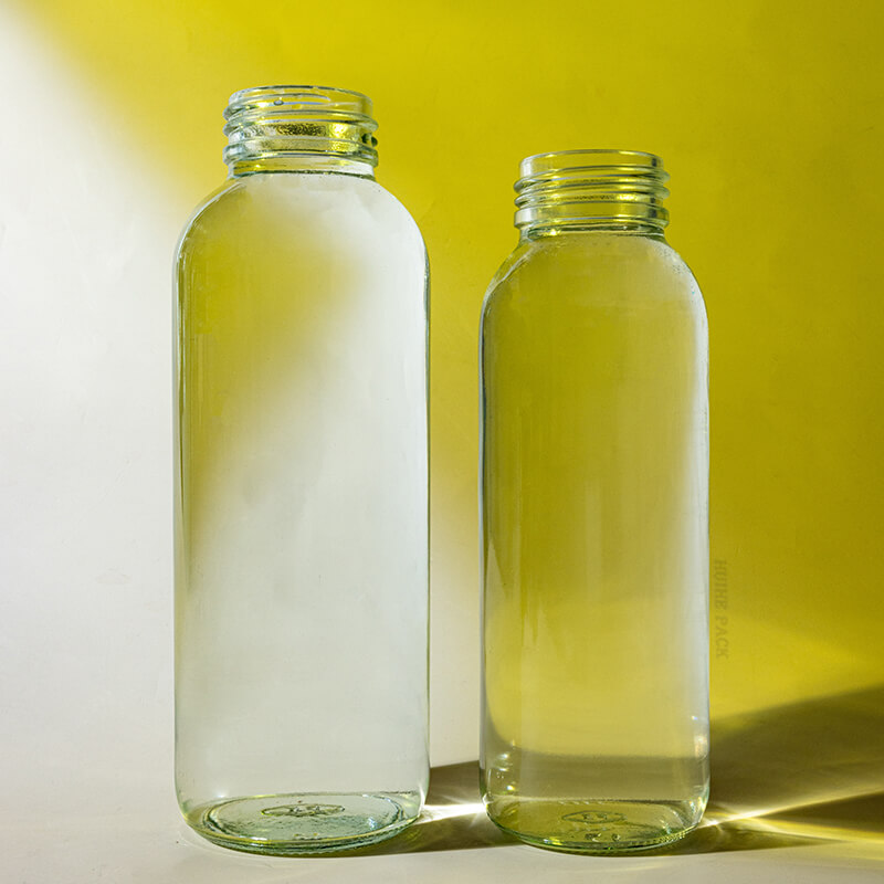Bouteille de boisson en verre &agrave; large ouverture de 320 ml et 450 ml (14)