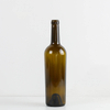 Bouteille de vin en verre conique bordelais de 750 ml