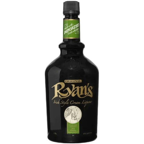 Bouteille de cr&egrave;me de style irlandais Ryans de 1,75 L
