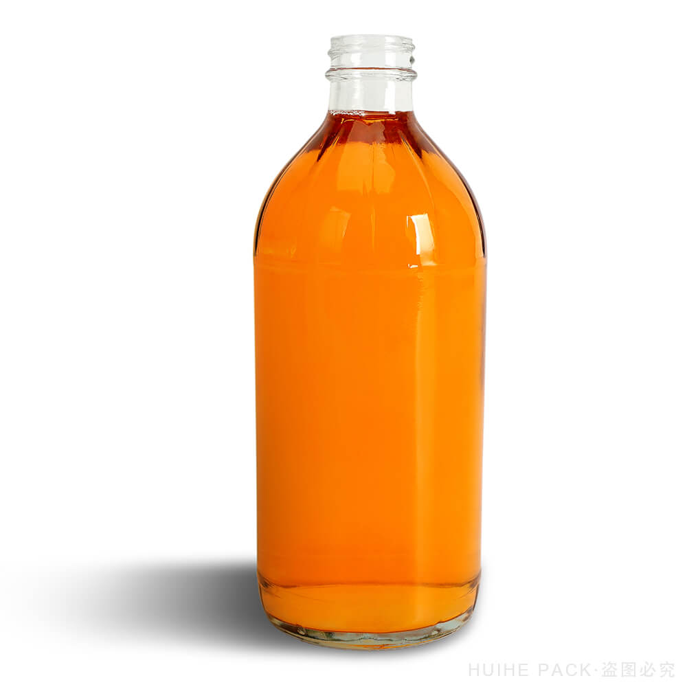 Bouteilles en verre de vinaigre de cidre de pomme 500 ml 1000 ml