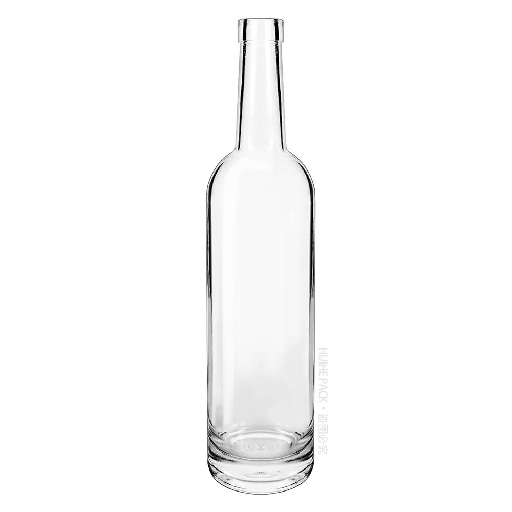 Bouteille d'alcool en verre sérénade de 350 ml