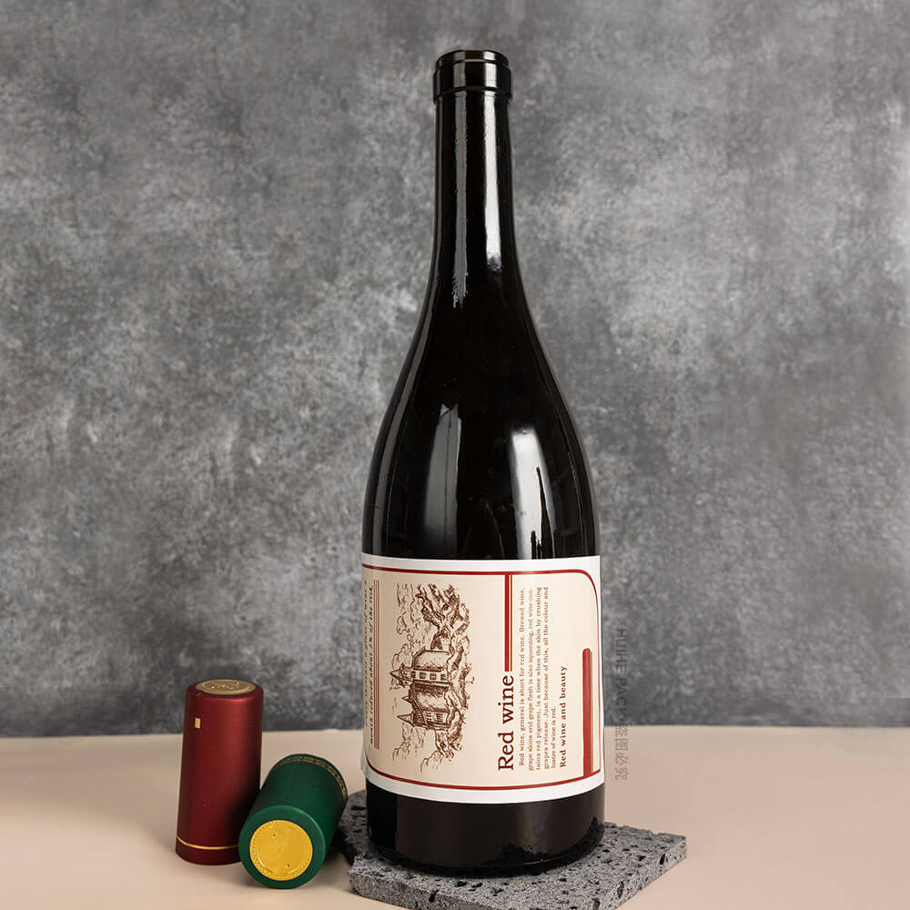 bouteille en verre de vin