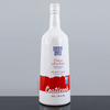 Bouteille de liqueur en verre opale de forme conique de 750 ml, Vodka, rhum, gin, liqueur