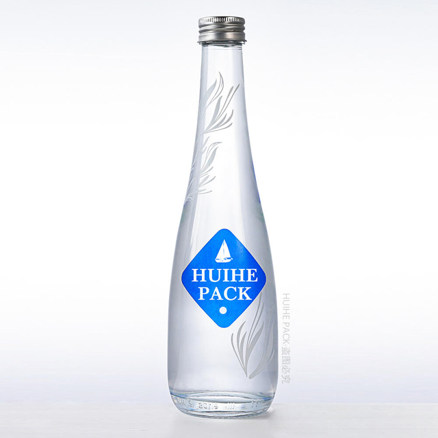 Bouteille d'eau en verre claire 330ml écologique sans BPA