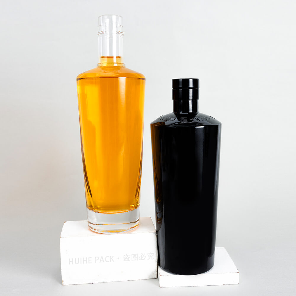 bouteille en verre de whisky