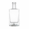 Snow Mountain Base de 500 ml Bouteille d'alcool en verre carr&eacute;