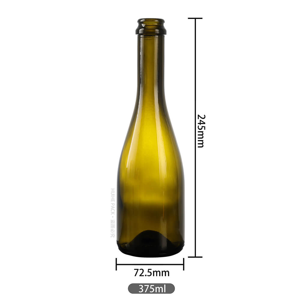 bouteille de cidre de pomme pétillant