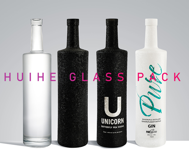 Bouteille de gin et de vodka Ice-Crackle personnalisée (750 ml)