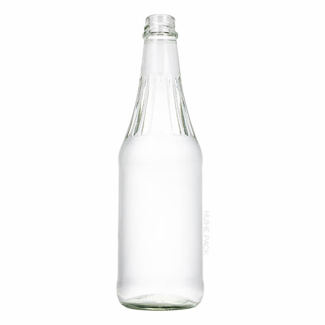 Bouteille de boisson de jus de verre de 550 ml Fabricant chinois