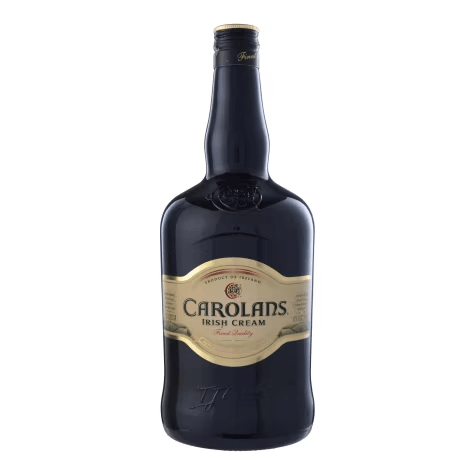 Bouteille de cr&egrave;me irlandaise Carolans de 1,75 L