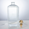 Bouteille d'alcool en verre rectangulaire de 1500 ml de 1500 ml