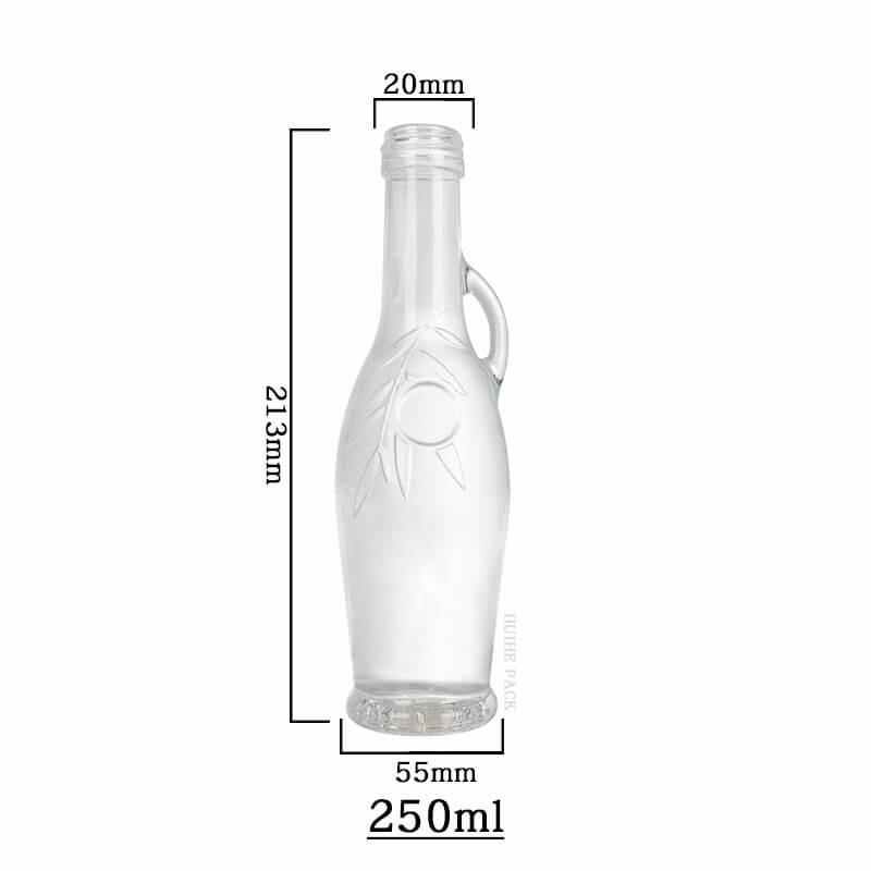 bulbous body handle liquor bottle-capacity Bulbeux Handle Poignée de liqueur