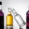 Bouteilles d’alcool miniatures claires du Tennessee pour le whisky, le rhum, la tequila