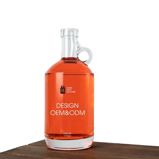 Puilles d'alcool en verre au lune avec dessus de barre