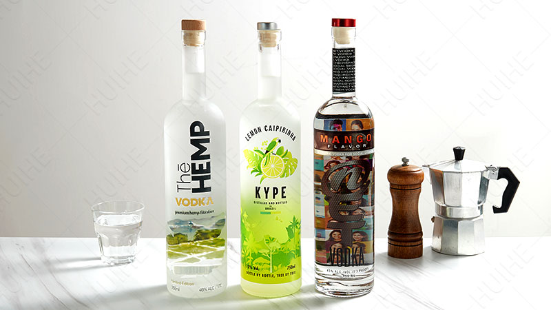 Bouteille d'alcool ronde classique - bouteille d'alcool Arizona