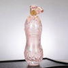 750 ml bouteille de whisky en verre transparent irr&eacute;gulier avec bouchon personnalis&eacute;