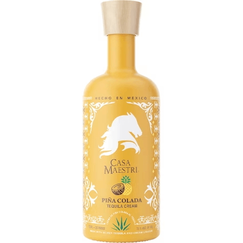 Bouteille de cr&egrave;me tequila Casa Maestri Pina Colada de 750 ml