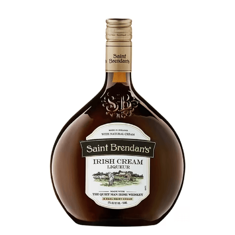 Bouteille de cr&egrave;me irlandaise Saint Brendans de 750 ml