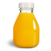 Bouteille en verre de jus de smoothie du bouchon à visser PP 300ml 500ml