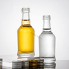 Petites bouteilles de whisky en verre transparent haut de gamme en vrac de 50 ml