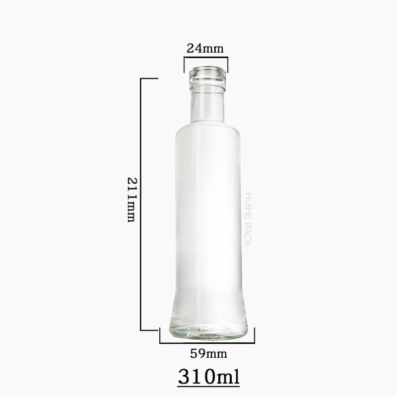310ml glass beverge bottle (2) Bouteille de boisson en verre de 310 ml (2)