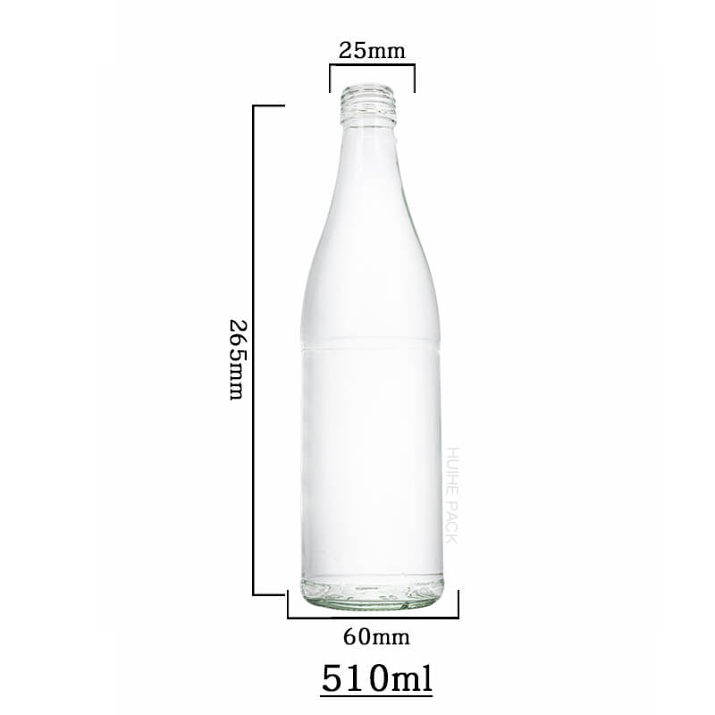 510ml screw top juice bottle (8) Bouteille de jus à vis de 510 ml (8)