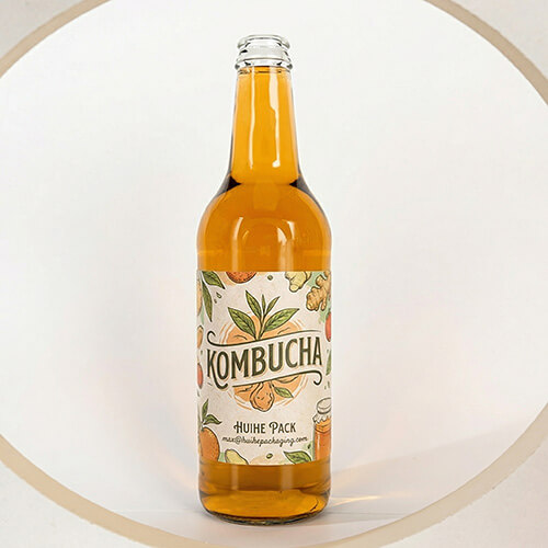 bouteille de th&eacute; kombucha