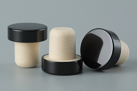 Bouchons supérieurs en aluminium