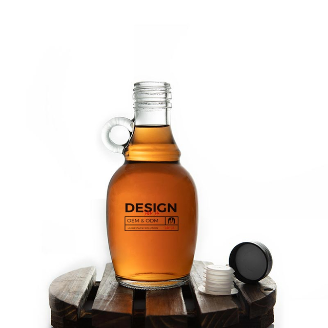 Bouteille en verre apéritif 500 ml avec anse