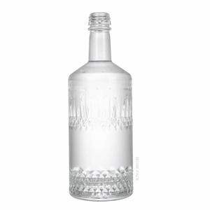 Diamond complexe - Gravures à motifs bouteille d'alcool en verre
