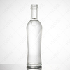 Bouteilles d'alcool miniatures rondes en verre transparent de 50 ml, vente en gros d'usine