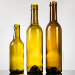 175 ml 375 ml demi-bouteille en verre vert bouteille de vin de Bordeaux en gros