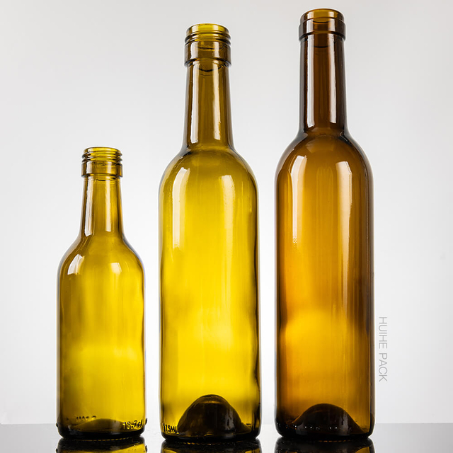 175 ml 375 ml demi-bouteille en verre vert bouteille de vin de Bordeaux en gros