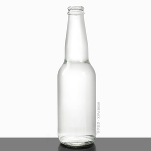 Bouteilles de cidre dur de pomme de bière de fruit clair de silex de long cou de 330 ml