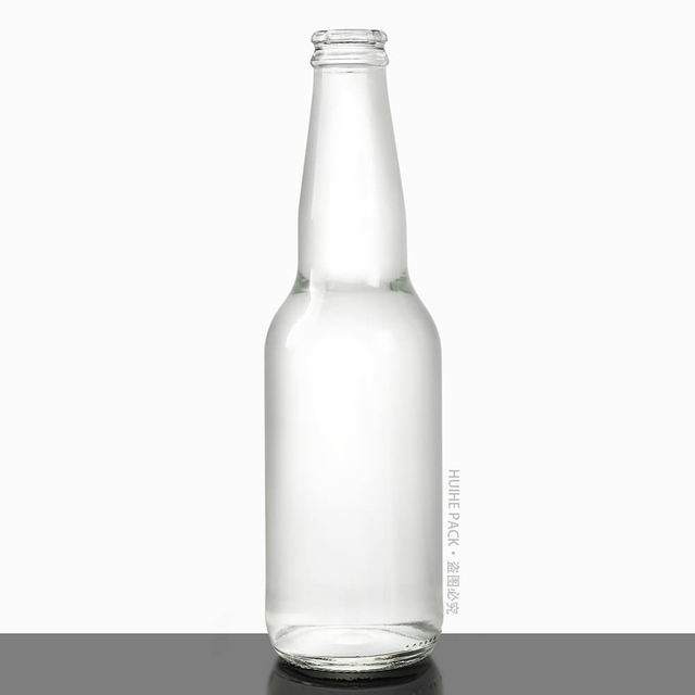 Bouteilles de cidre dur de pomme de bière de fruit clair de silex de long cou de 330 ml