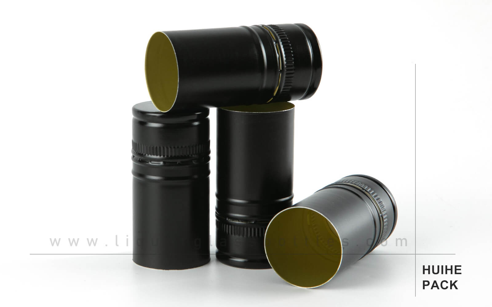 Bouchons à vis ROPP noirs